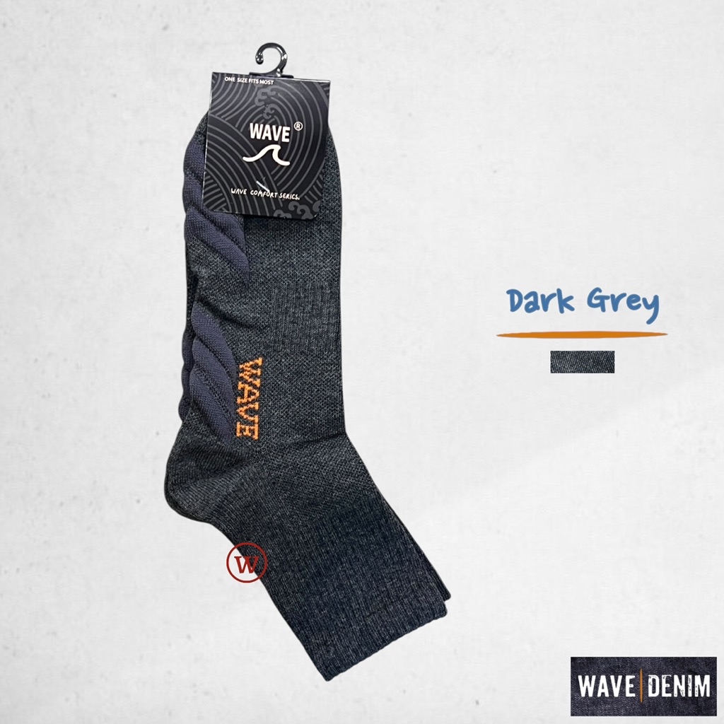 Wave Multi-purpose Cushioning Heavy Duty Work & Sport Comfort Socks ...