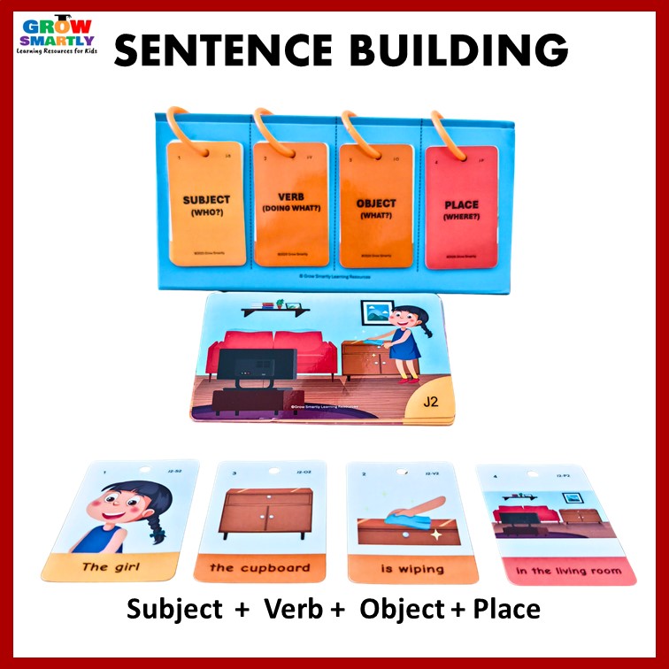 *NEW* English Sentence Building SVOP speech delay autisme therapy ...