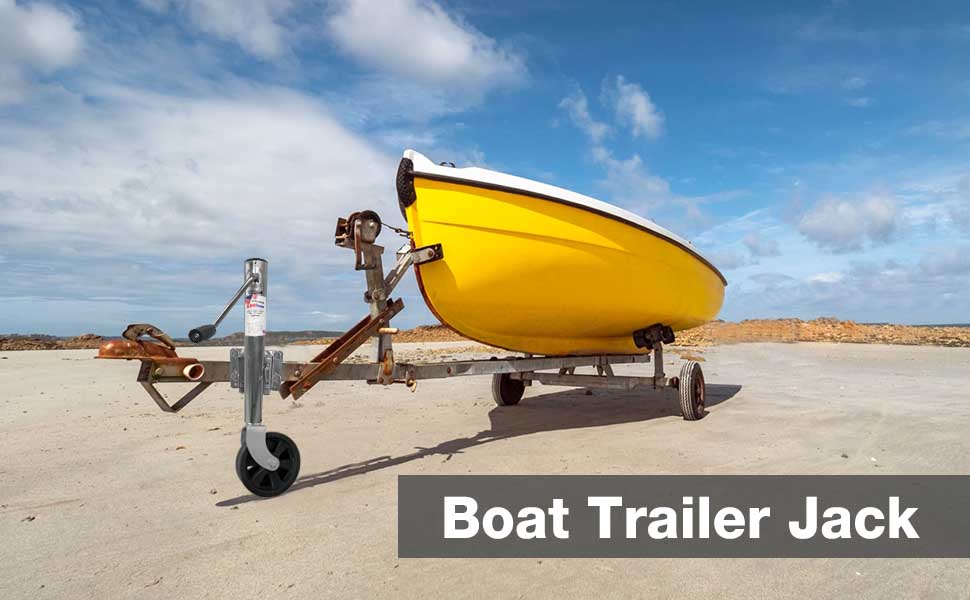 CVP Quality Trailer Jack 6 Inch Solid Wheel Load-bearing 1200/1500Lbs ...