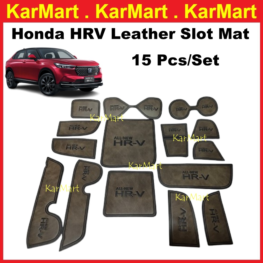 Honda HRV HRV 2022 2023 2024 Leather Interior Slot Mat Anti Slip Mat