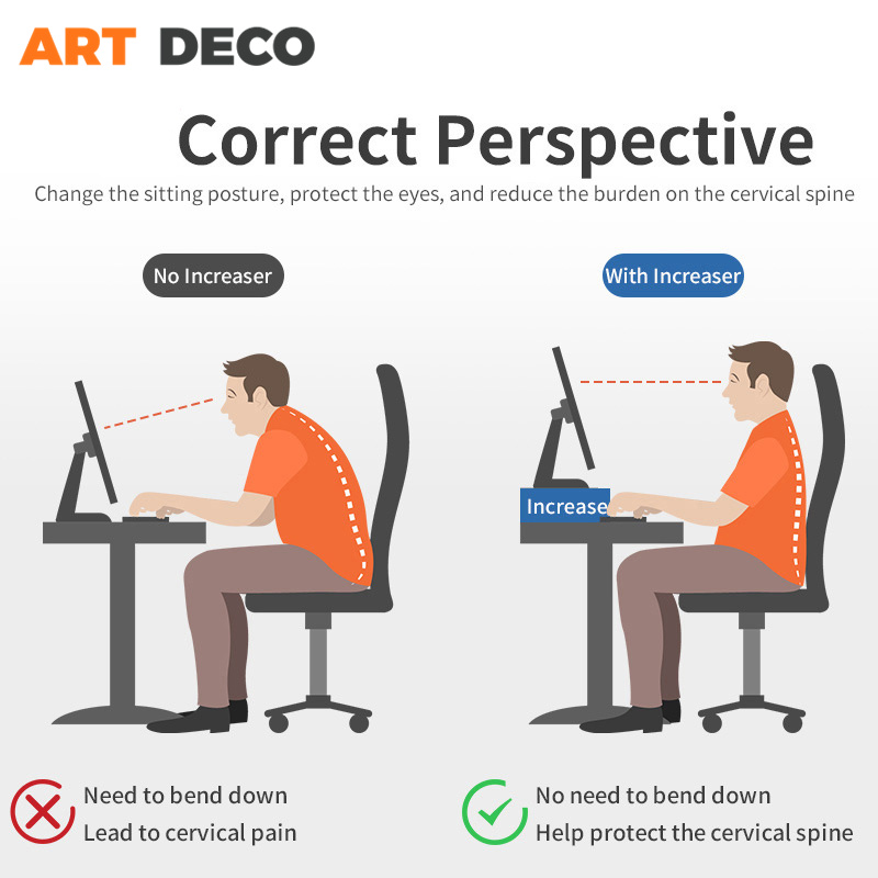Laptop Stand Monitor Rack Desktop Rack Keyboard Storage Tray Rack Desk