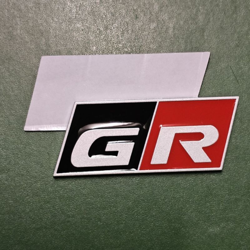 Alloy Metal GR Emblem Logo Sticker Toyota GR | Shopee Philippines