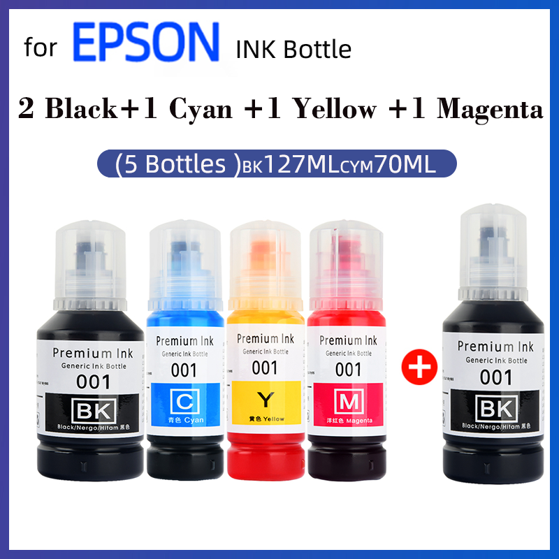 for Epson 001 Ink Ink bottle 001 EcoTank L6270 L4360 4366 L4260 L6260 ...