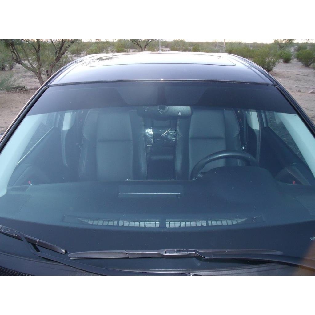 Tinted Car Front Mirror Sticker 8 inch 10 inch Tinted Colored Front ...