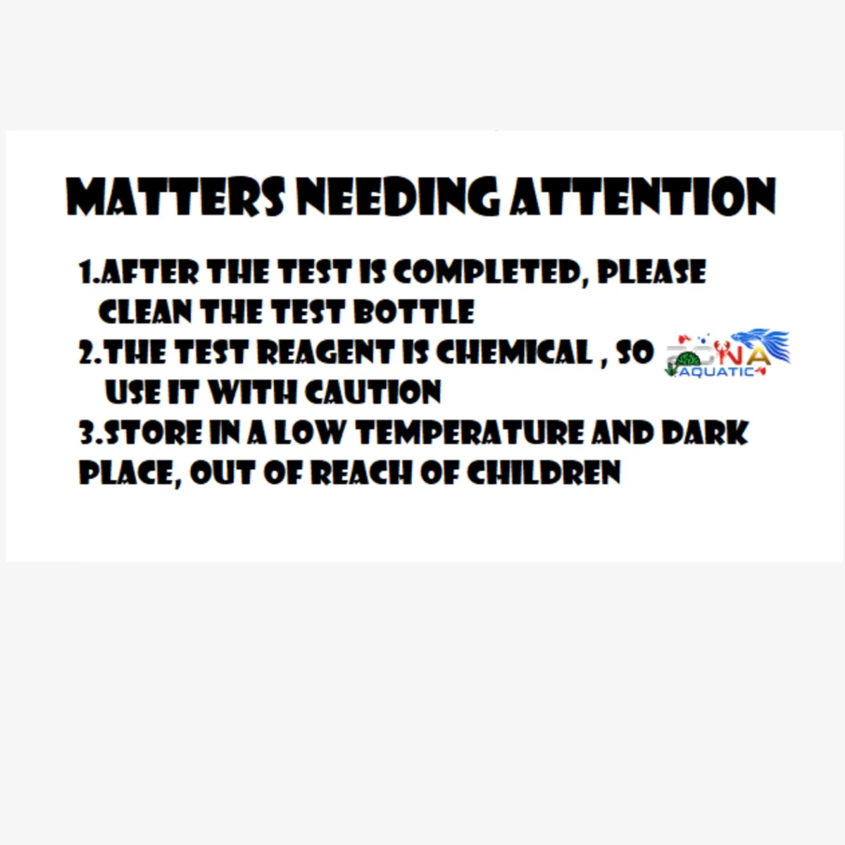 WATER QUALITY TEST KIT REAGENT AMMONIA HARDNESS PH CHLORINE NO2 NO3 NH3