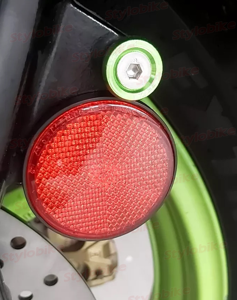 Universal Reflector Warning Light Motorcycle Pemantul Cahaya Light ...