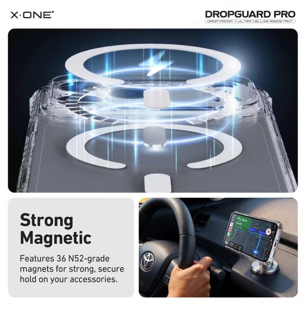 X.One Dropguard Pro Magnetic Case For iPhone 18 Pro Max/17 Pro Max/17 ...