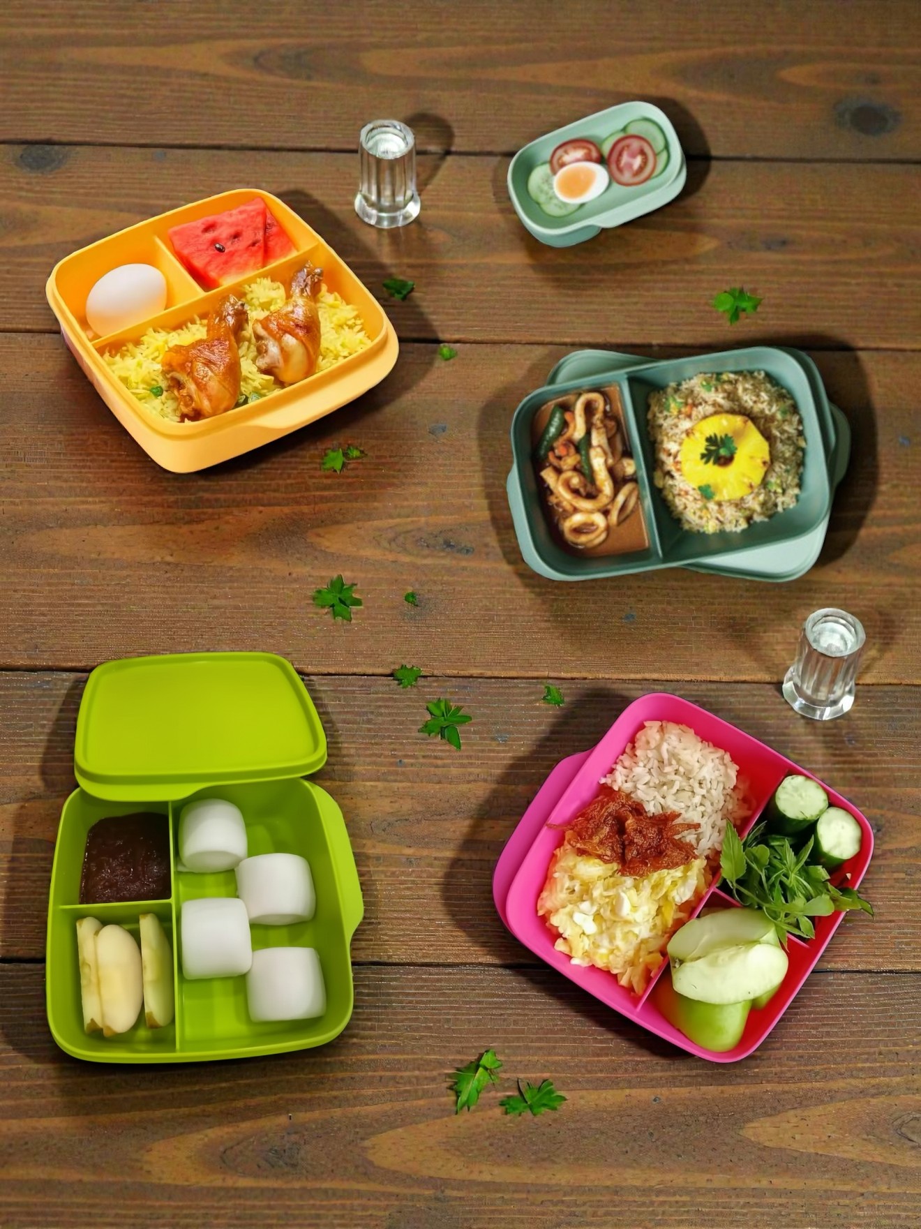 Tupperware Tupperware Lollitup/Jollitup/FoodieBuddy/Food Storage/Lunch ...