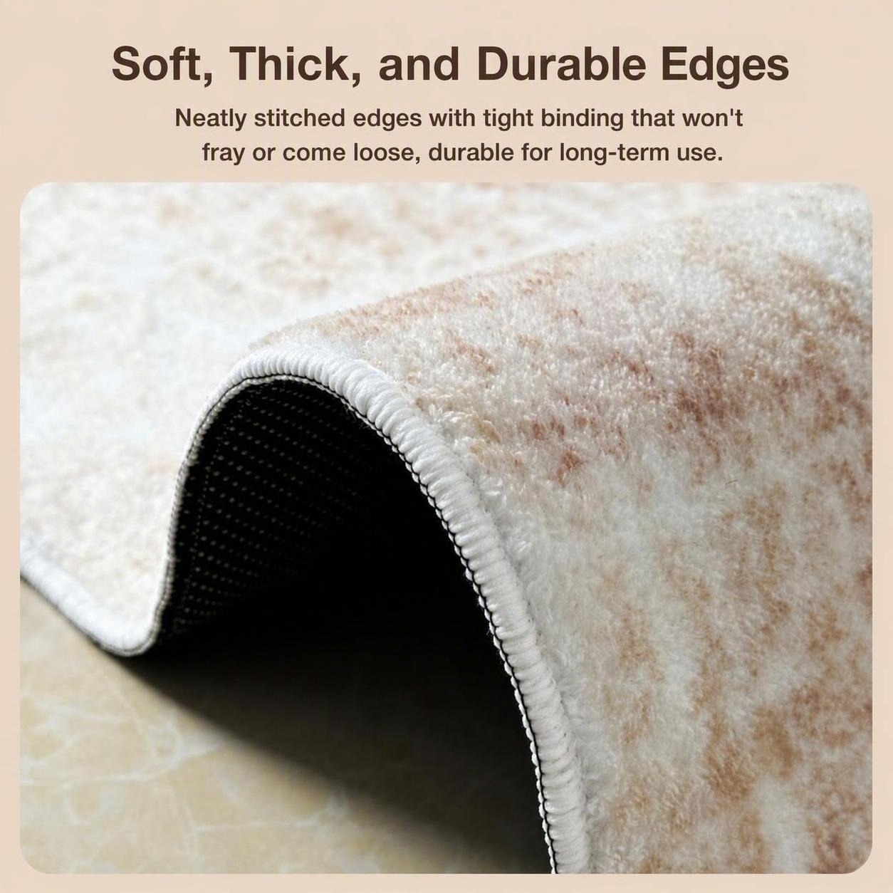 VELOREE Carpet Living Room Big Size Fluffy Soft Carpet Retro Carpet For ...
