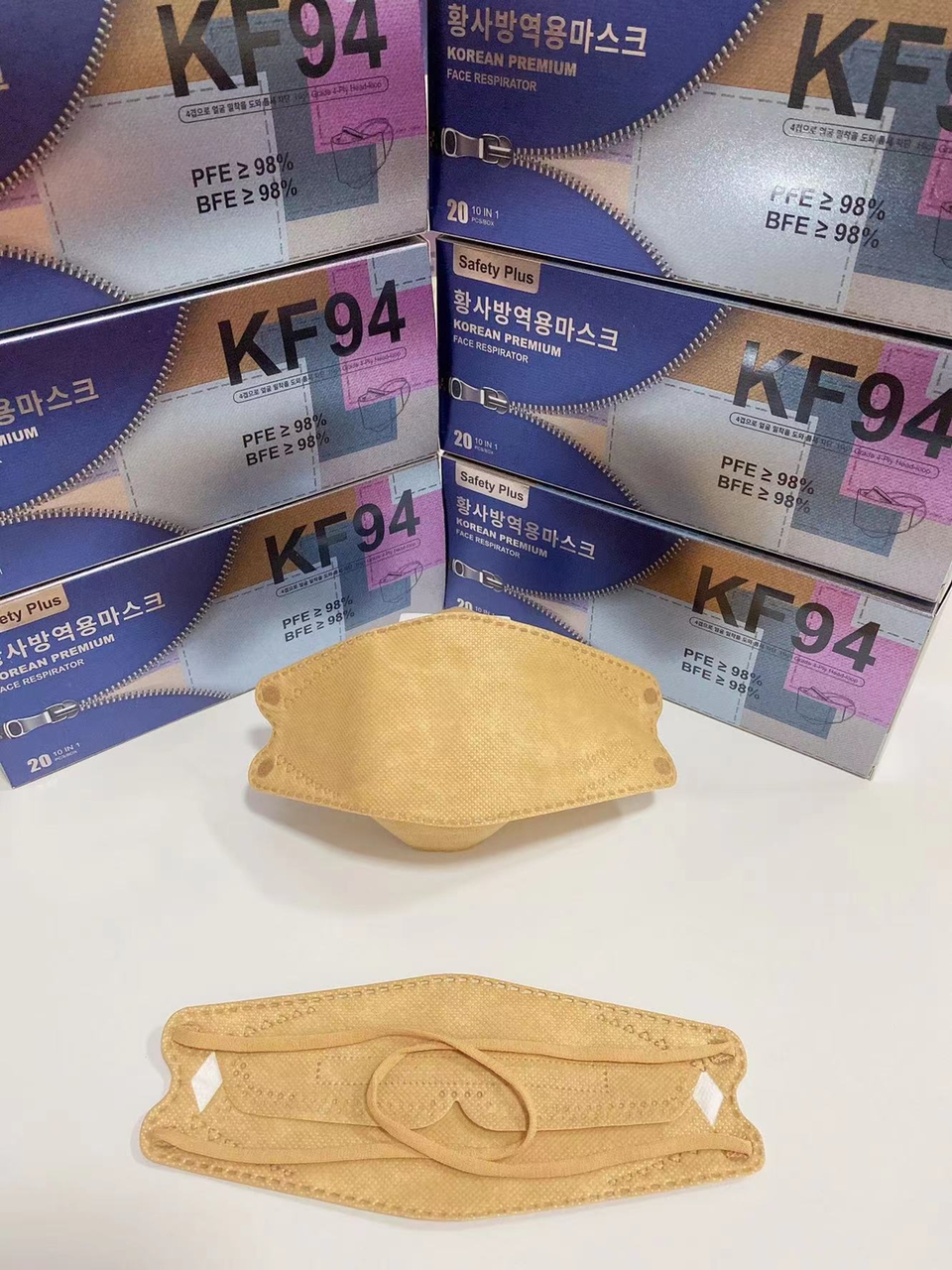 KF94 Earloop KF94 Headloop Non-Medical Face Mask KF94 Hijab mask korea ...