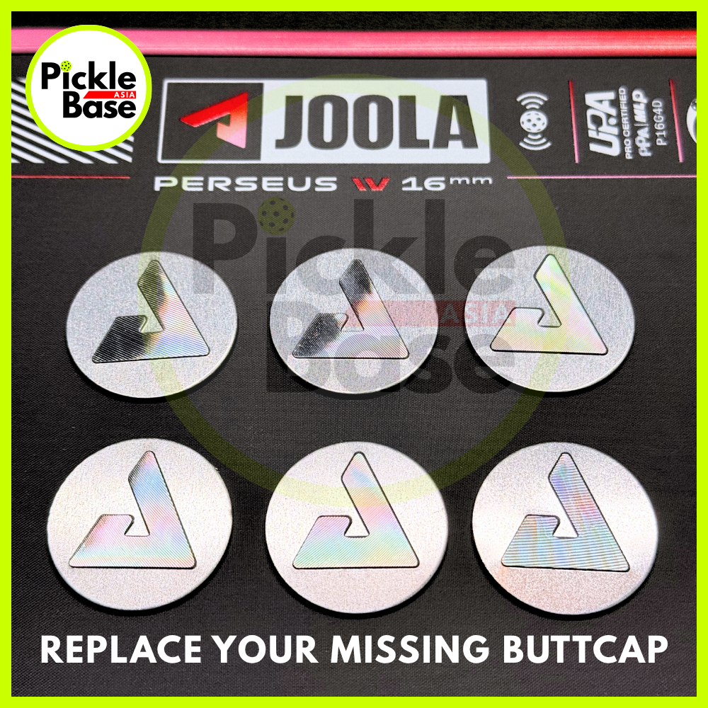 [PICKLEBASE] JOOLA REPLACEMENT LOGO BUTTCAP ALUMINUM ALLOY METAL ...