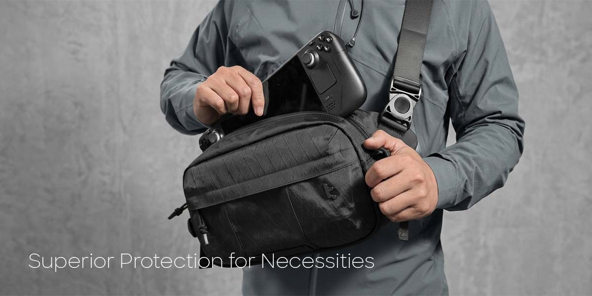 tomtoc T26 X-Pac Daily Sling Bag Men Crossbody Bag Tablet Bag for ...
