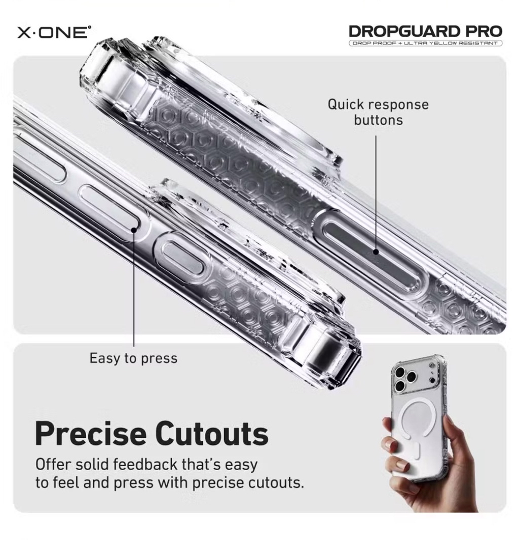X.One Dropguard Pro Magnetic Case For iPhone 18 Pro Max/17 Pro Max/17 ...