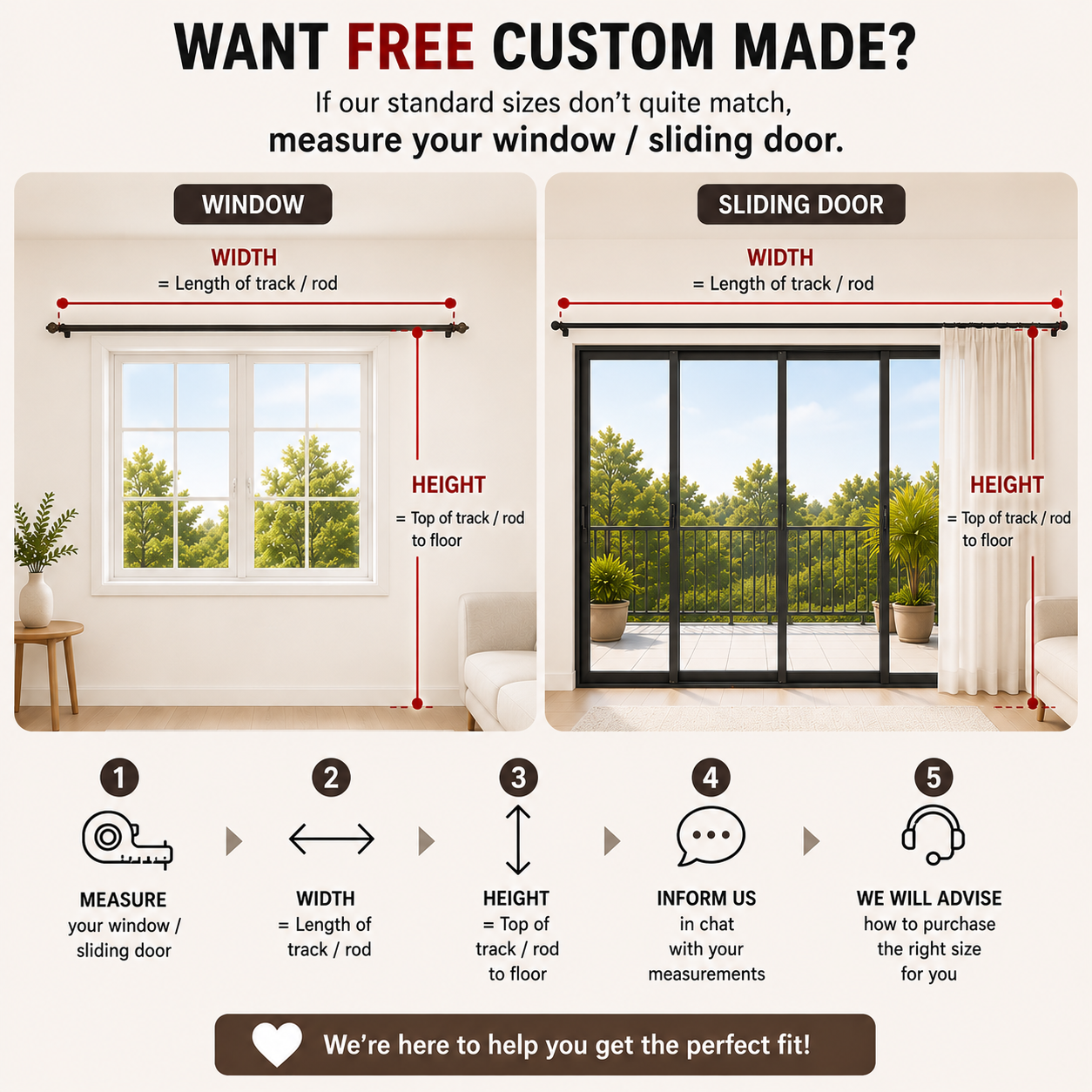 【SM CURTAIN】Luxury Hotel Style Blackout Curtain Modern Minimalist Free ...