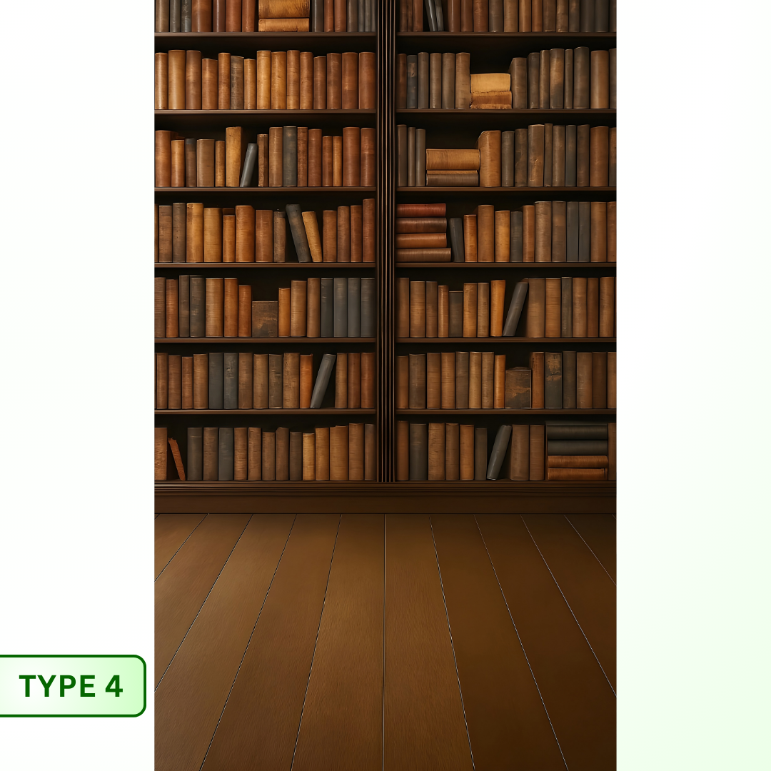 GS Bookshelf Theme Library Convo Convocation Graduation Backdrop (2.8 x ...