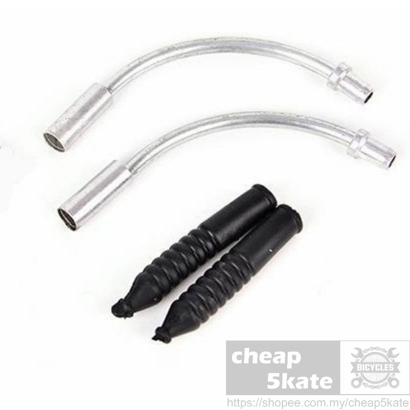 thumbnail image 2 of 2x Pair V Brake Noodles Cable Guides Boots Mountain Road Bicycle Bike Front Rear 642610515835 2 of 9