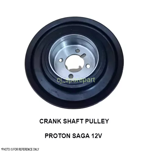 CRANK SHAFT PULLEY PROTON SAGA 12V ISWARA PROTON WIRA WITH RUBBER