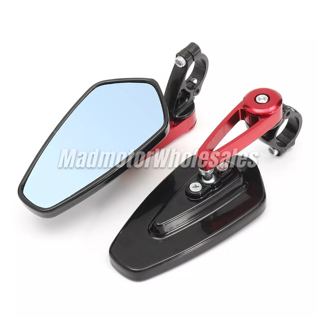 Universal Motorcycle Bar End Side Mirror 5A Design | Shopee Philippines