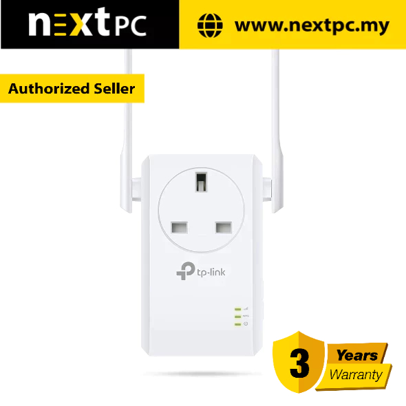 TP-LINK TL-WA860RE 300Mbps Wi-Fi Range Extender with AC Passthrough ...