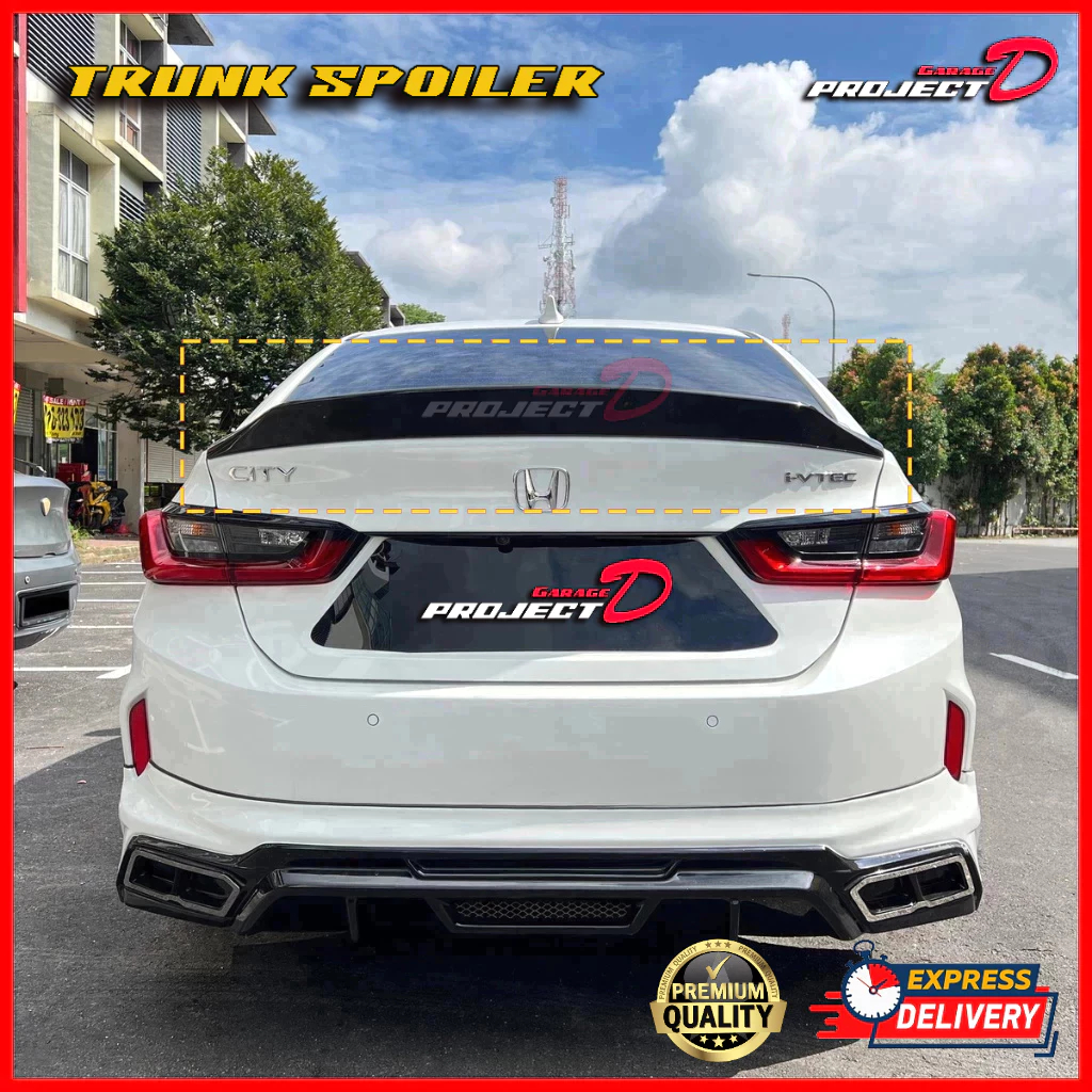 Honda City GN2 Sedan 2020 2023 Trunk Spoiler / Itik Spoiler