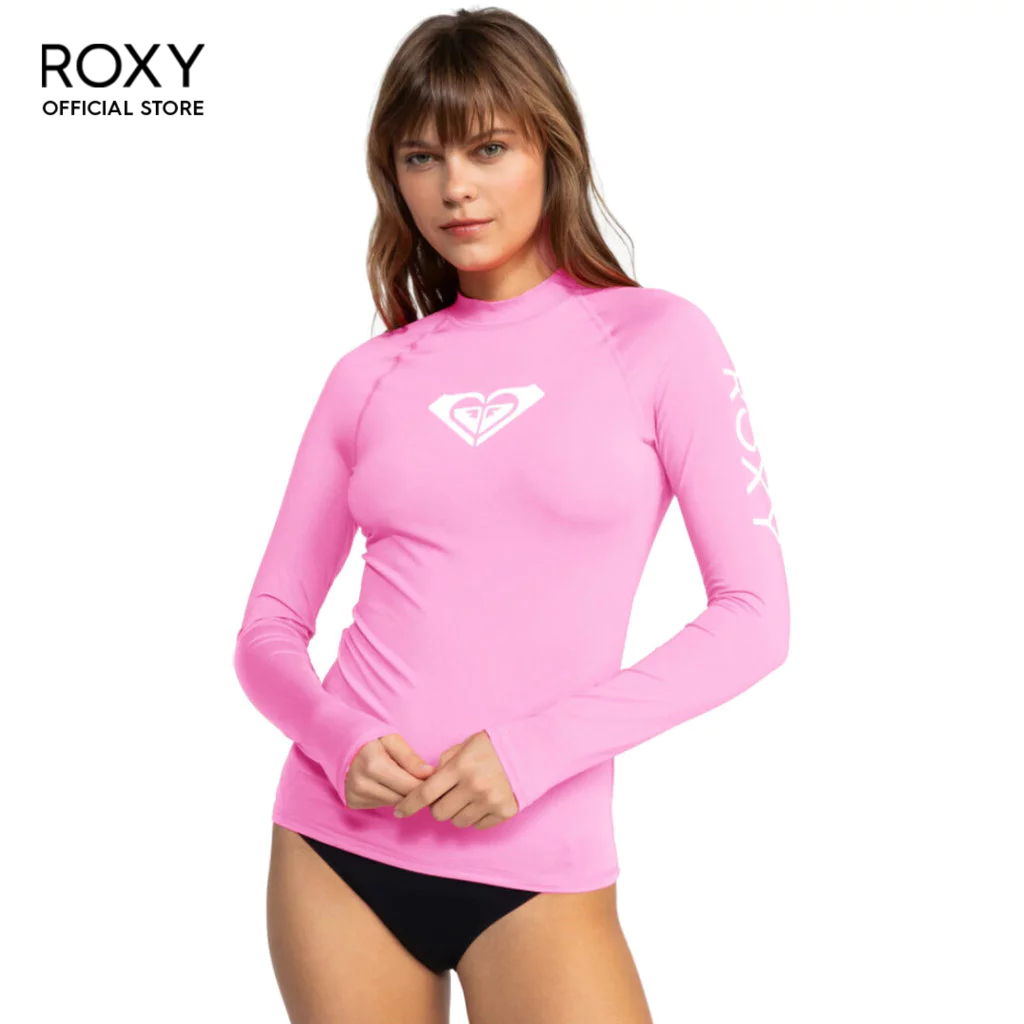 Roxy Women Whole Hearted Long Sleeve Rashguard | Shopee Philippines