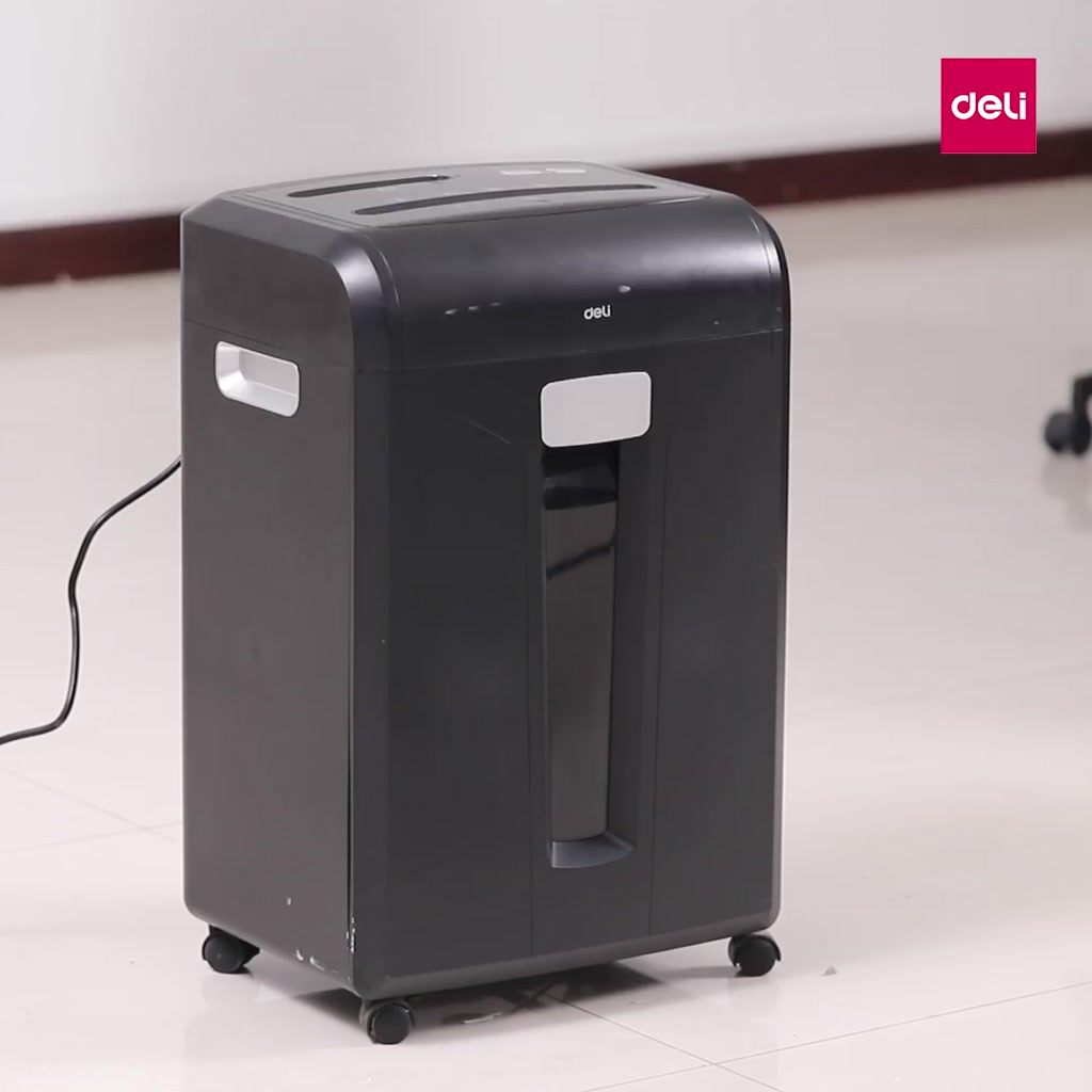 Deli 31L Electric Paper Shredder Machine 6Sheets Paper Feeder A4 ...