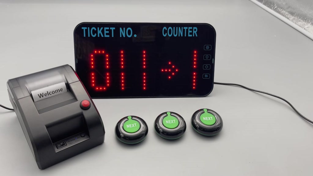 Queing Number Call Machine System Priority Waiting Number for Hospital ...