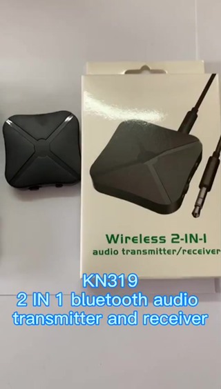 2-in-1 Wireless Bluetooth 4.2 Audio transmitter TV Car Music receiver ...