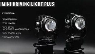 ATOM_NIGHT_RIPPER PLUS( big Mini driving light ) | Shopee Philippines