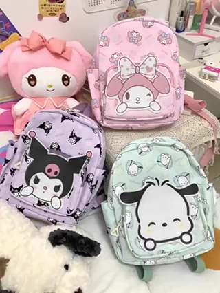 iBaby Kids Bag Sanrio School Bag For Kids Girl Cinnamoroll Kuromi Bag ...