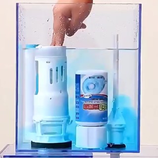 Automatic Toilet Bowl Cleaner 350ml Auto Releasing Dirt Removal 10 ...