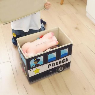 kids storage box chair kids stool ottoman foldable storage bus children ...