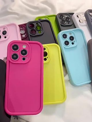 Candy Color Soft Silicone Case For Oppo A18 A15 A16 A9 A5 A12 A17 A78 