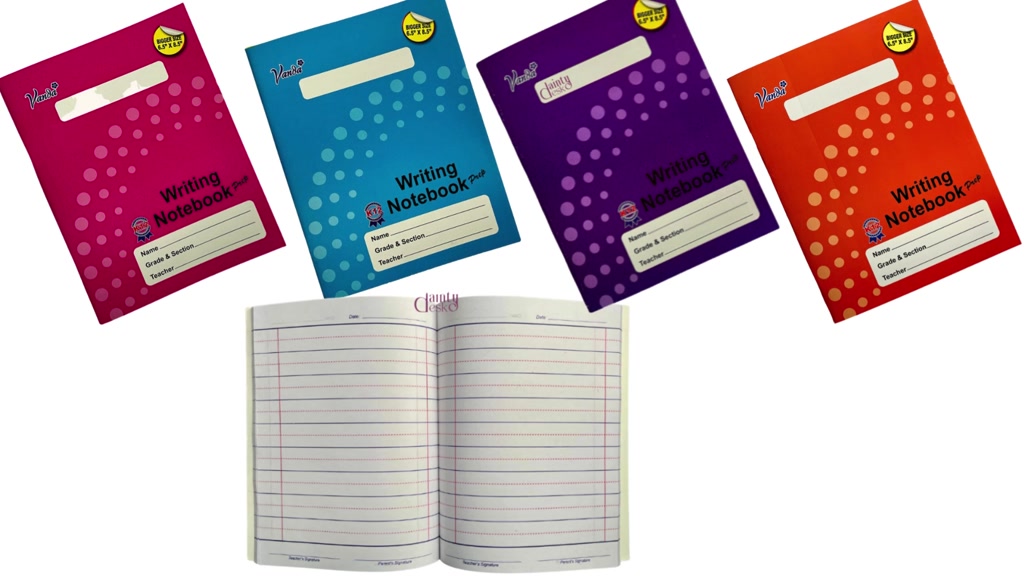 Vanda K-12 Writing notebook - Prep and Grade 1 - 3 | Shopee Philippines