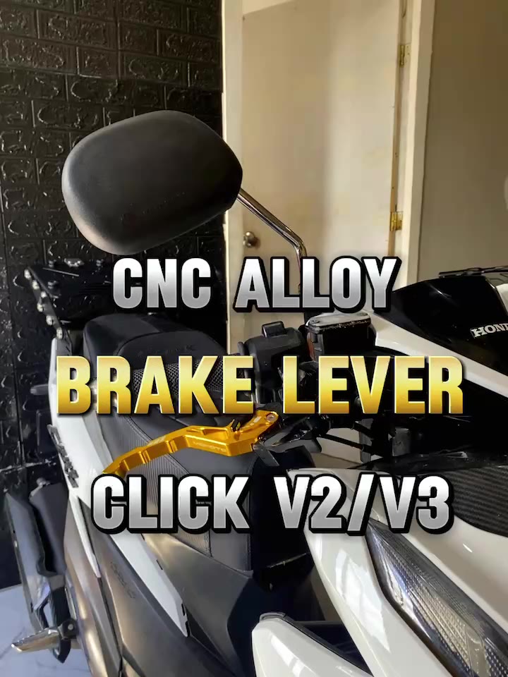 MOKOTO CLICK V2 / CLICK V3 BRAKE LEVER SET COMBI CNC ALLOY FOR HONDA ...