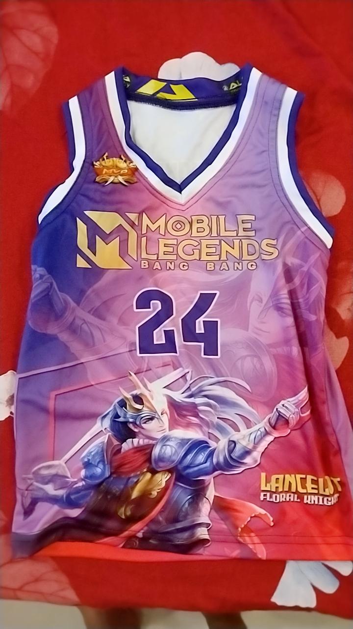 MOBILE LEGENDS LANCELOT - ALFA FULL SUBLIMATION BASKETBALL JERSEY