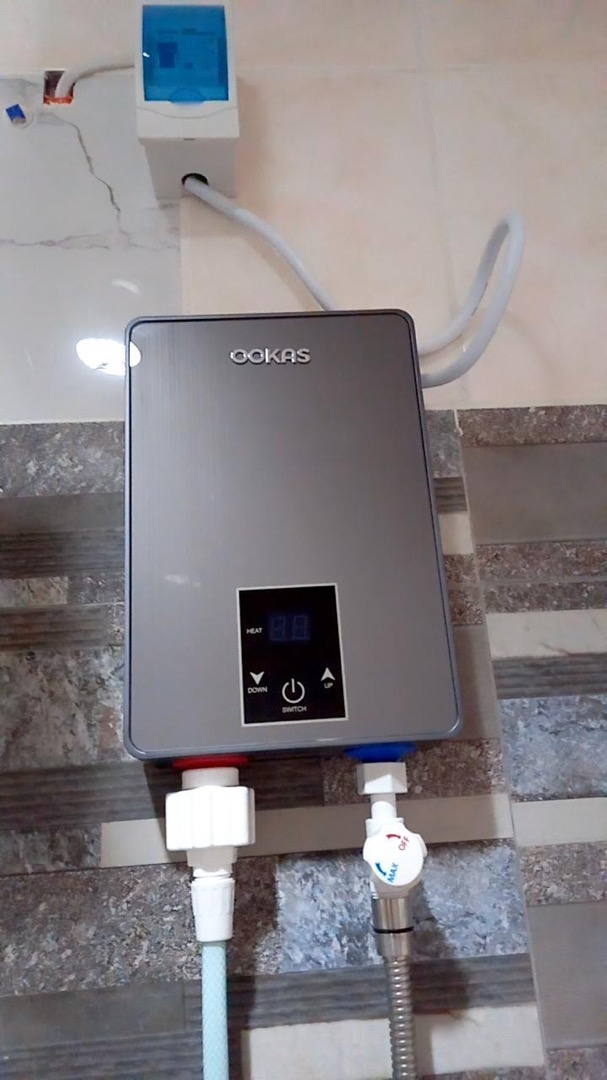 OOKAS Water Heater Electric 220V, Electric Instant Hot Water Heater With  Self-Modulating | Shopee Philippines