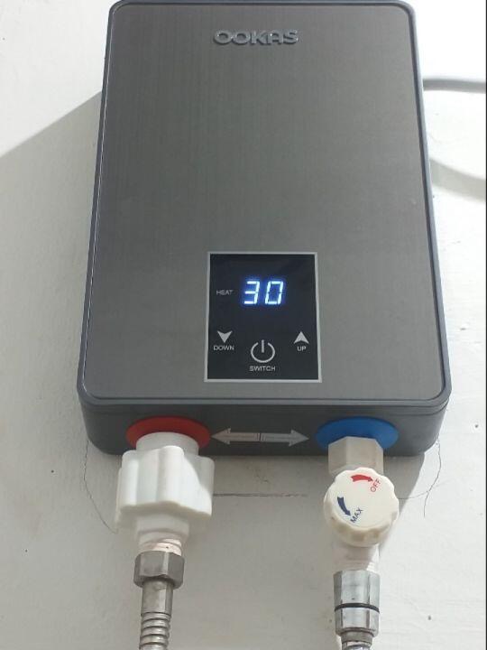 OOKAS Water Heater Electric 220V, Electric Instant Hot Water Heater With  Self-Modulating | Shopee Philippines