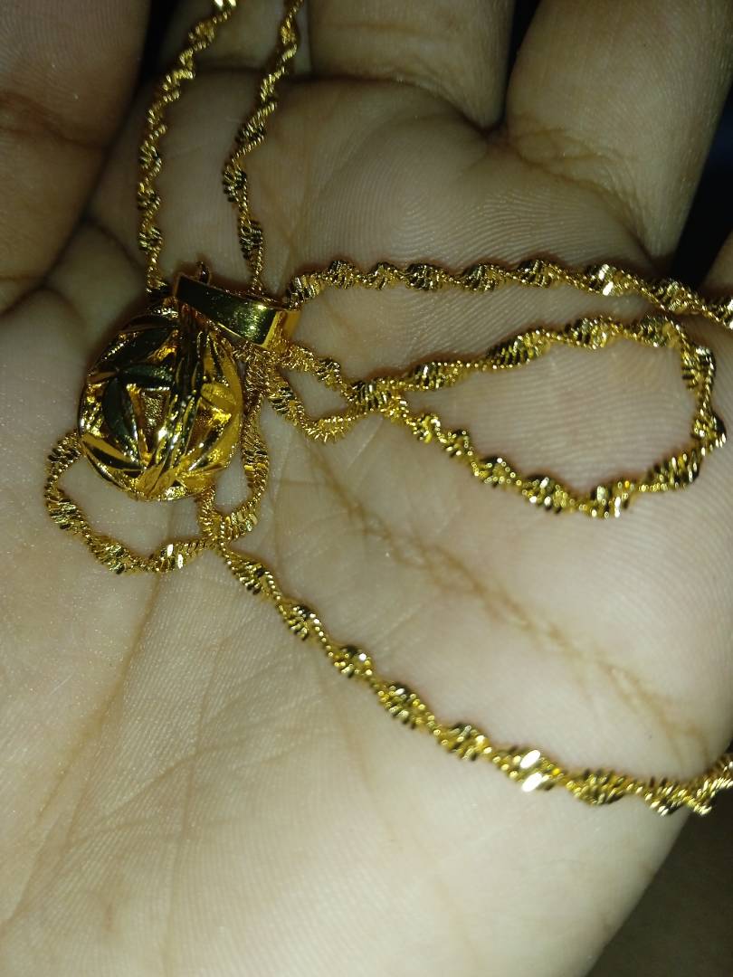 18k saudi gold necklace shopee｜TikTok Search