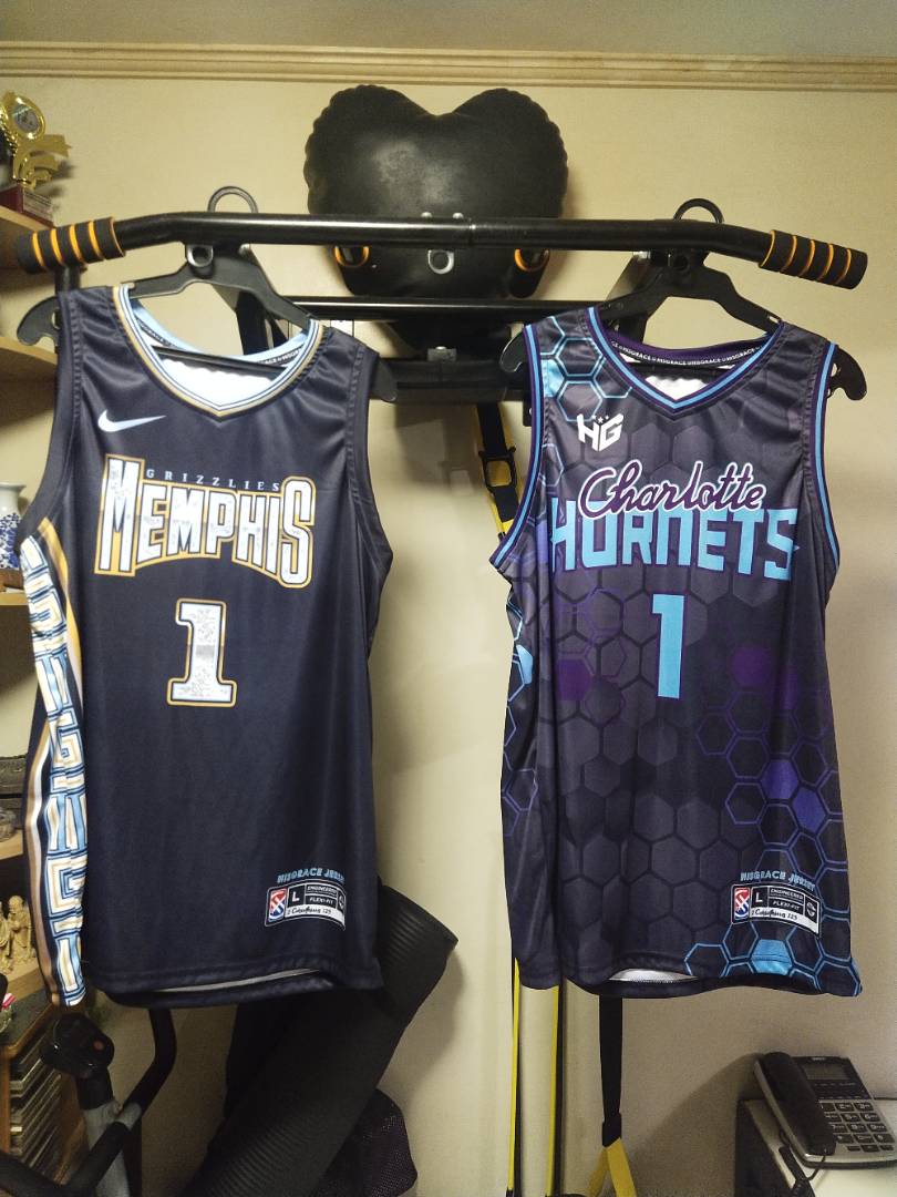 44 HG CONCEPT CHARLOTTE HORNETS FULL SUBLIMATION JERSEY