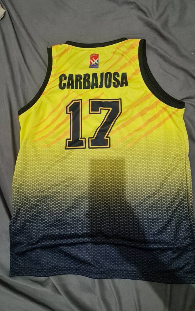 HISGRACE BASKETBALL JERSEY YELLOW TIGER