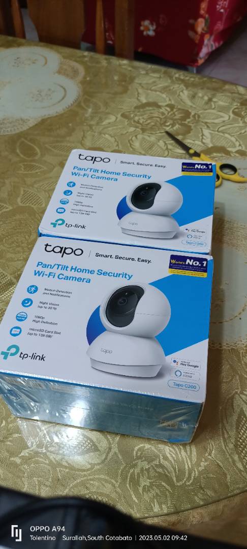 TP-Link Tapo C200 2MP 360° 1080P Pan/Tilt Home Security Wifi CCTV Camera |  Shopee Philippines