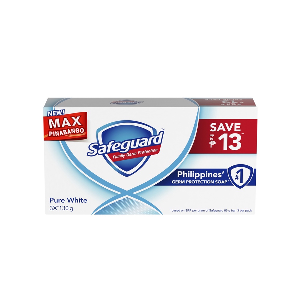Safeguard Bar Soap White 125g x 3 Shopee Philippines
