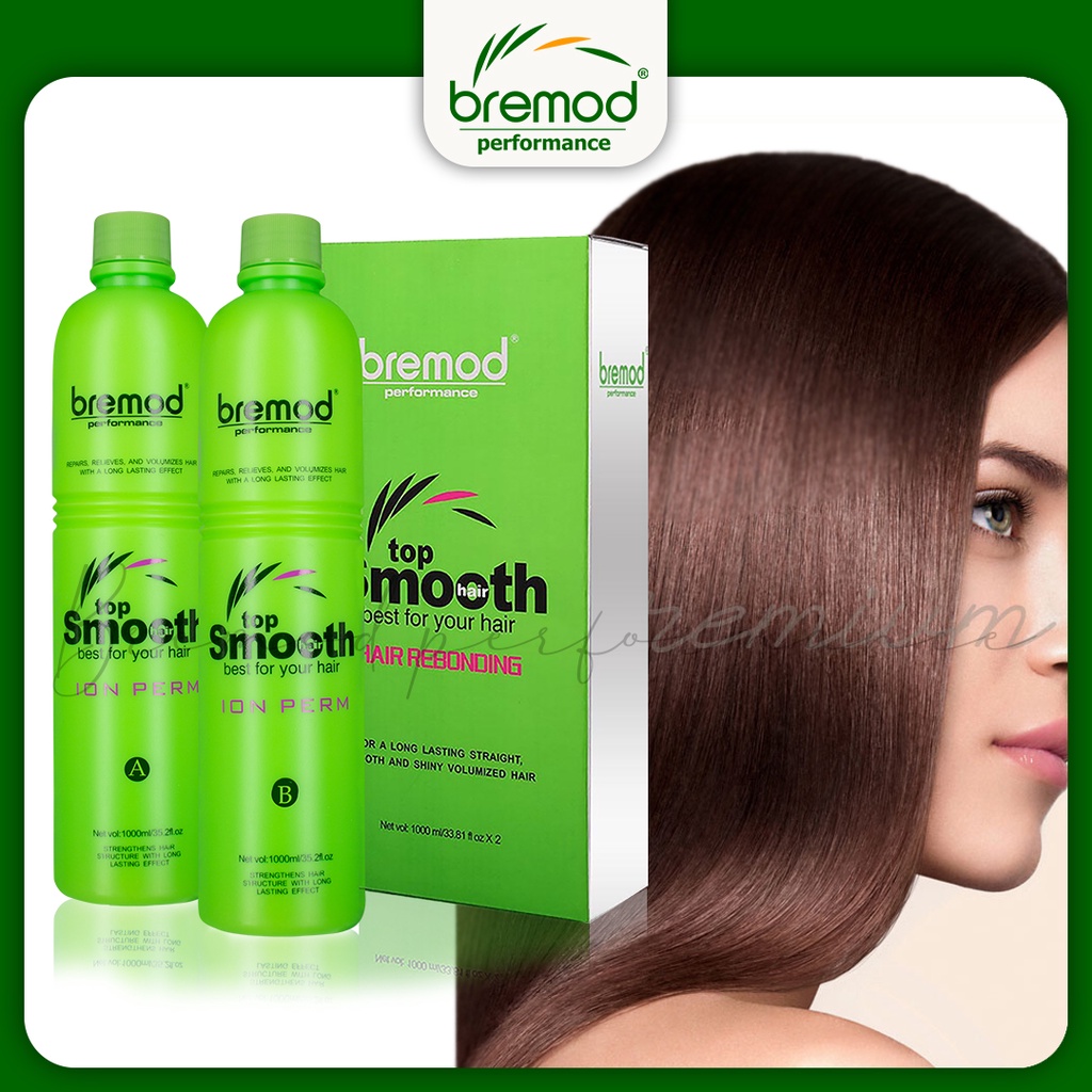 NEW Bremod Rebonding Hair Straightening Classic/Original 1000 Ml X 2 ...