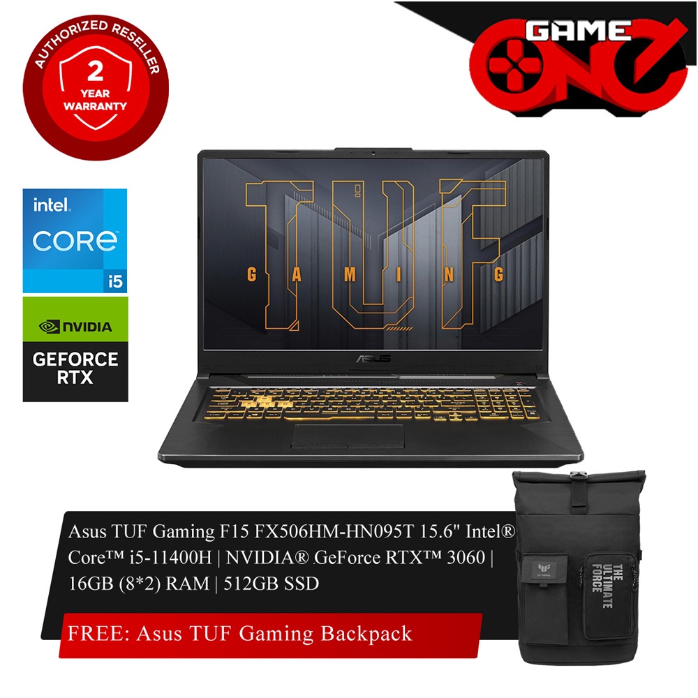 Asus TUF Gaming F15 FX506HM-HN095T 15.6