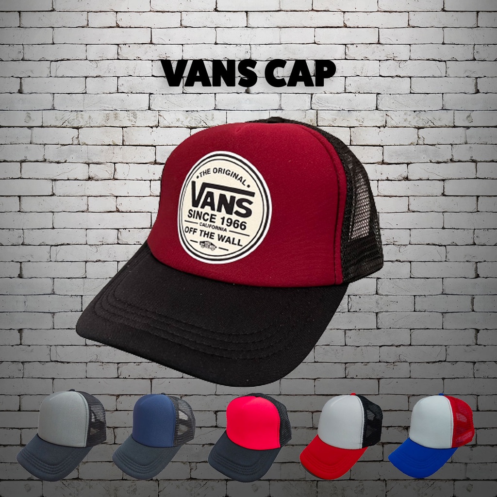Vans High Quality Trucker Premium Net Cap for men Shopee Philippines