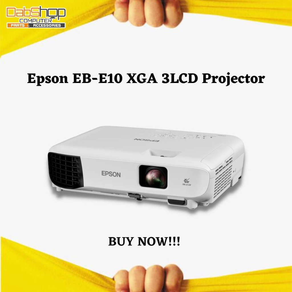 EPSON EBE10 XGA 3LCD PROJECTOR Shopee Philippines