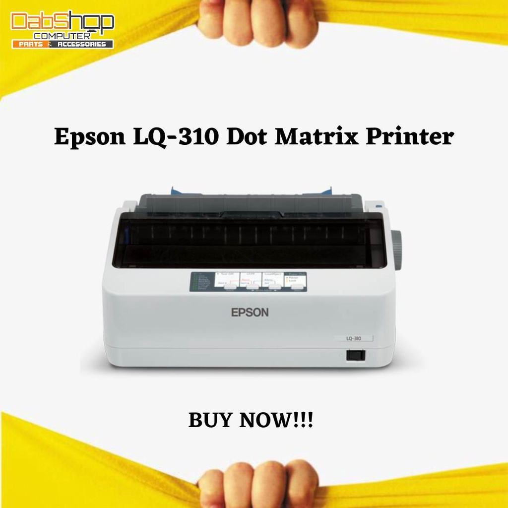 Epson Lq 310 Dot Matrix Printer Shopee Philippines 1680