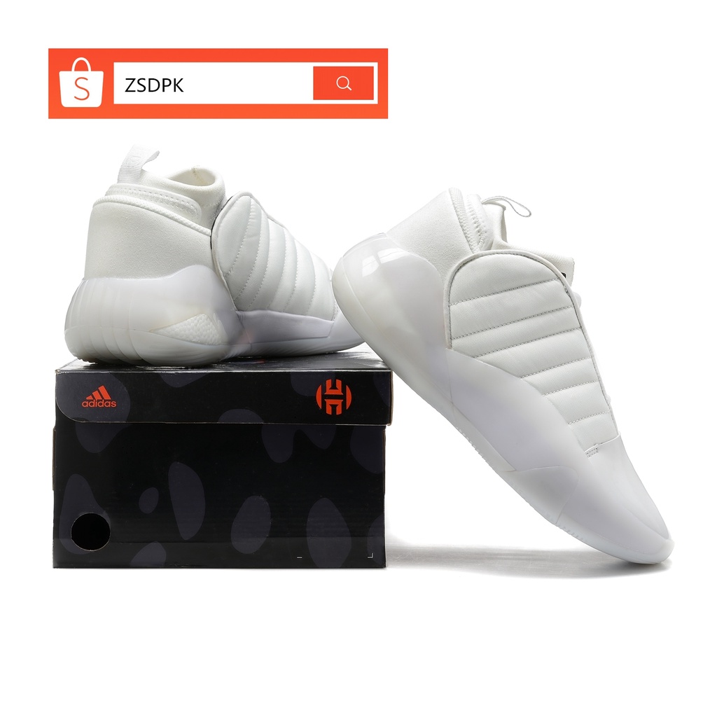 100 Original Adidas James Harden White Sports Basketball Shoes for Men
