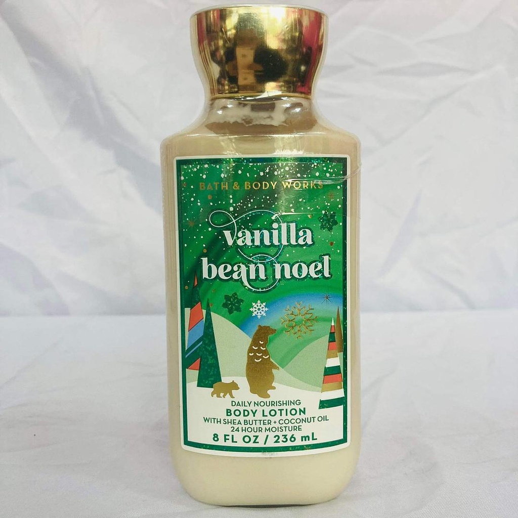 Bath & Body Works Body Lotion - Vanilla Bean Noel 236ml | Shopee ...